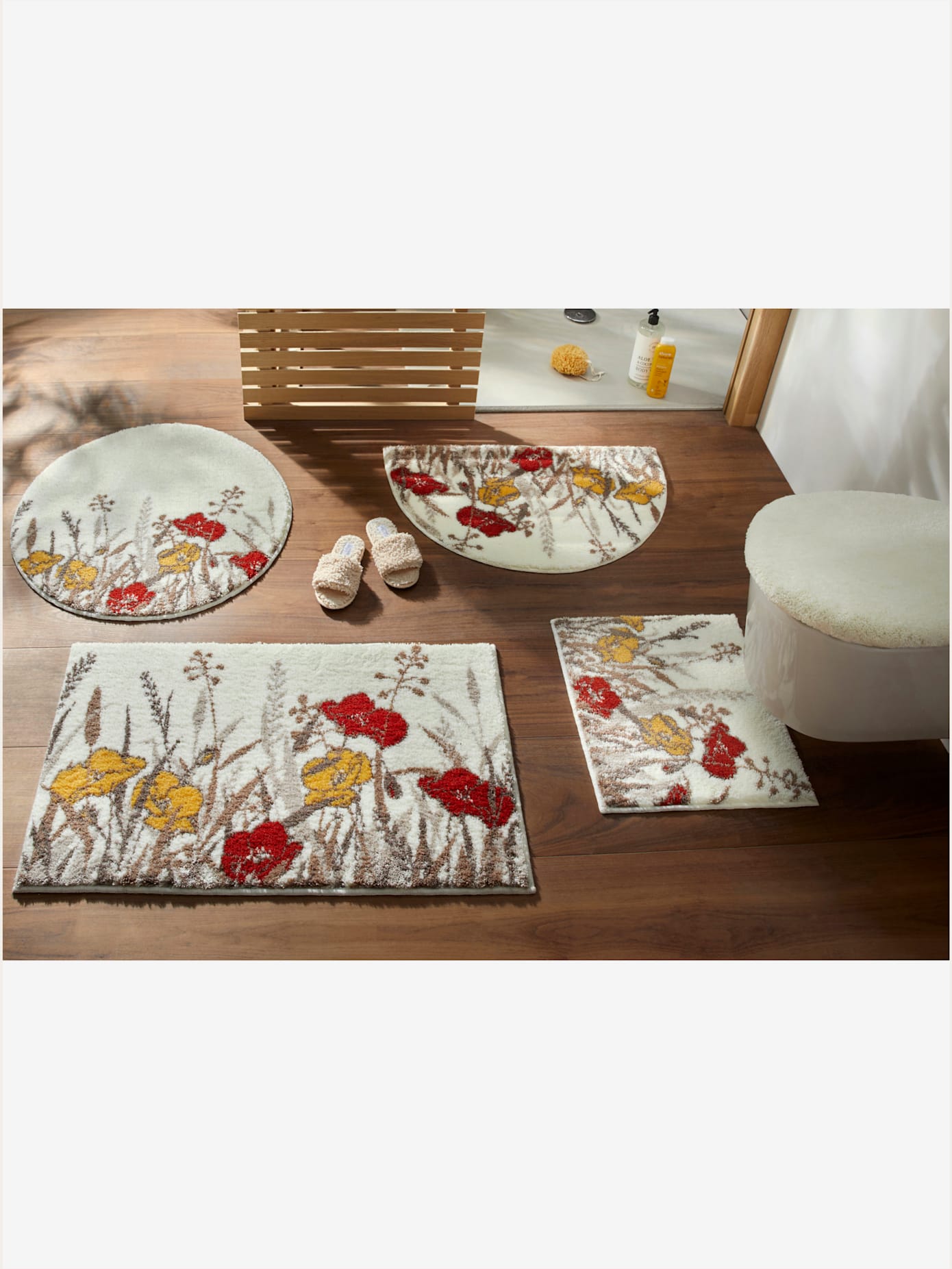 Tapis de bain acrylique facile d'entretien