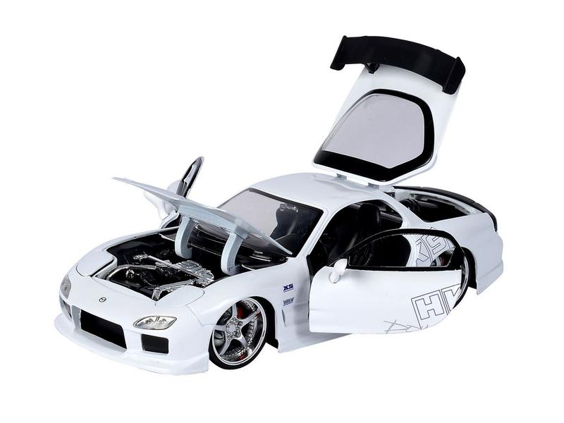 Jada Toys Sportwagen Mazda RX-7 1993 - Fast & Furious 1:24 Fast & Furious 1993 Mazda RX-7 Modell