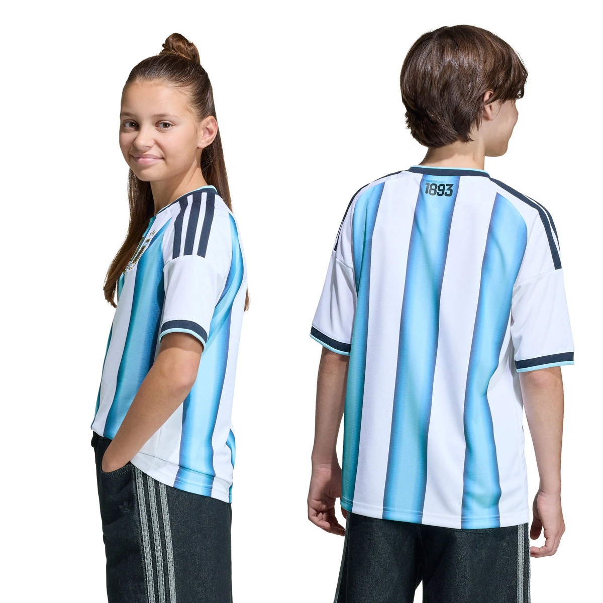 Camisola adidas Argentina Primeiro Equipamento Mundial 2026 Criança
