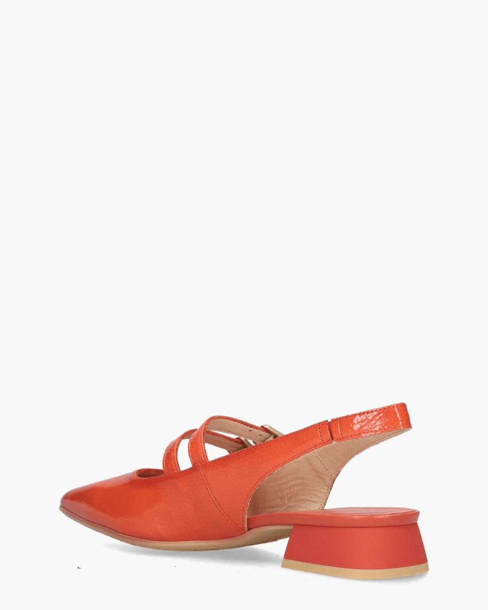 Hispanitas CHV243462 Rood Dames Slinbackloafers