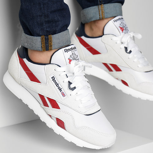 Baskets Classic Nylon GY7232 Footwear White Flash Red Vector Navy