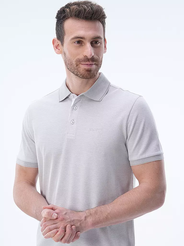 JOOP Poloshirt PERCY  hellgrau
