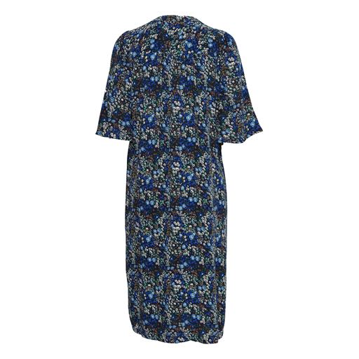 Fransa Mønstret Kjole, Bellwether Blue, S