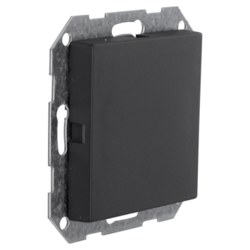 Gira E2 Blindplaat Mat Zwart