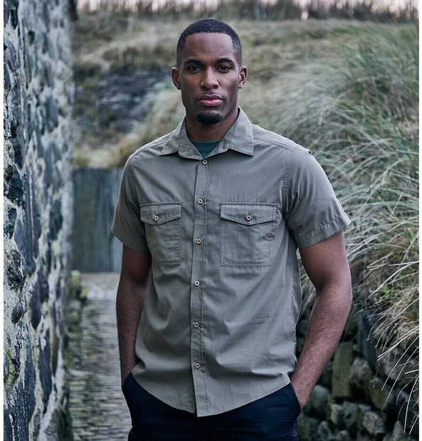 CRAGHOPPERS CES003 - Chemise manches courtes en polyester recyclé