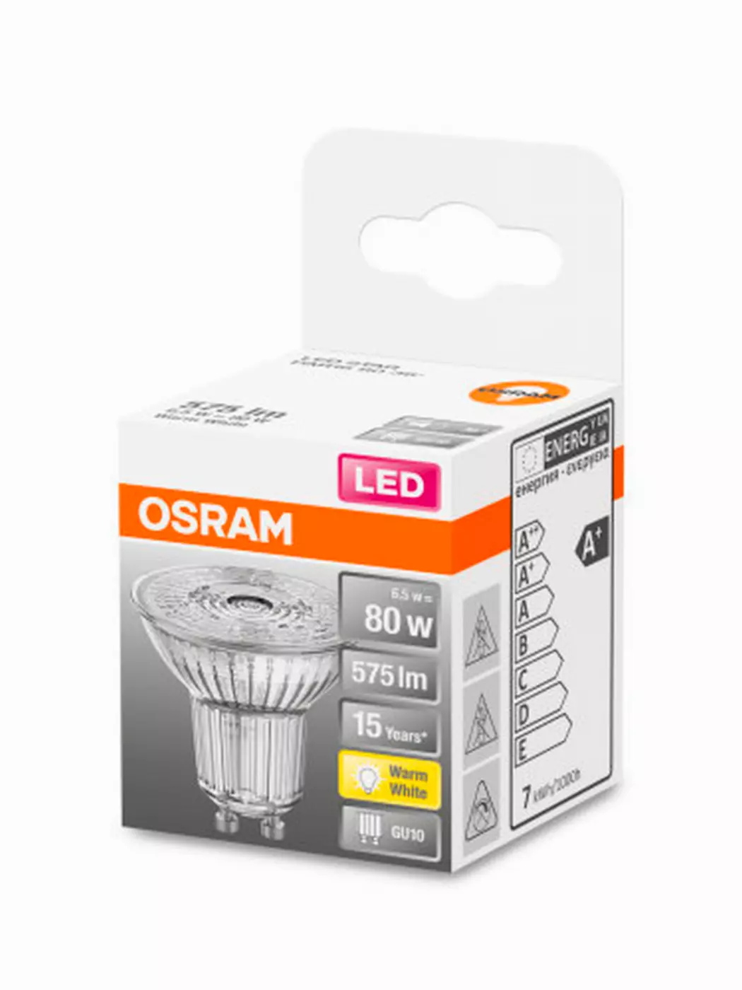 LED Strahler GU10/6,9 Watt/Energie F