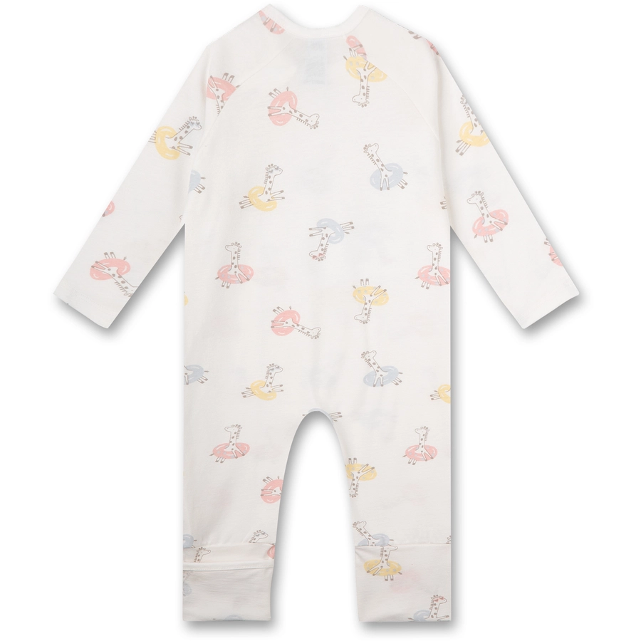 Sanetta Overall Giraffen beige