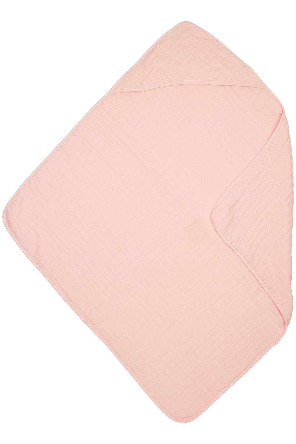 hydrofiele badcape 80x80cm soft pink