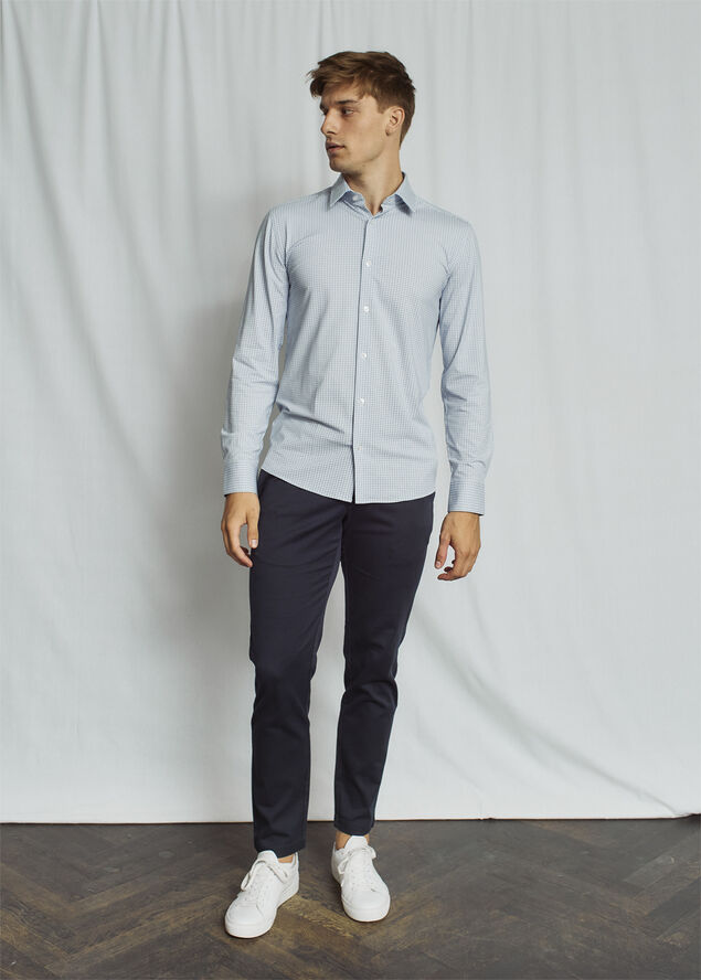 Bruun & Stengade BS Sachi Regular Fit Chinos Navy