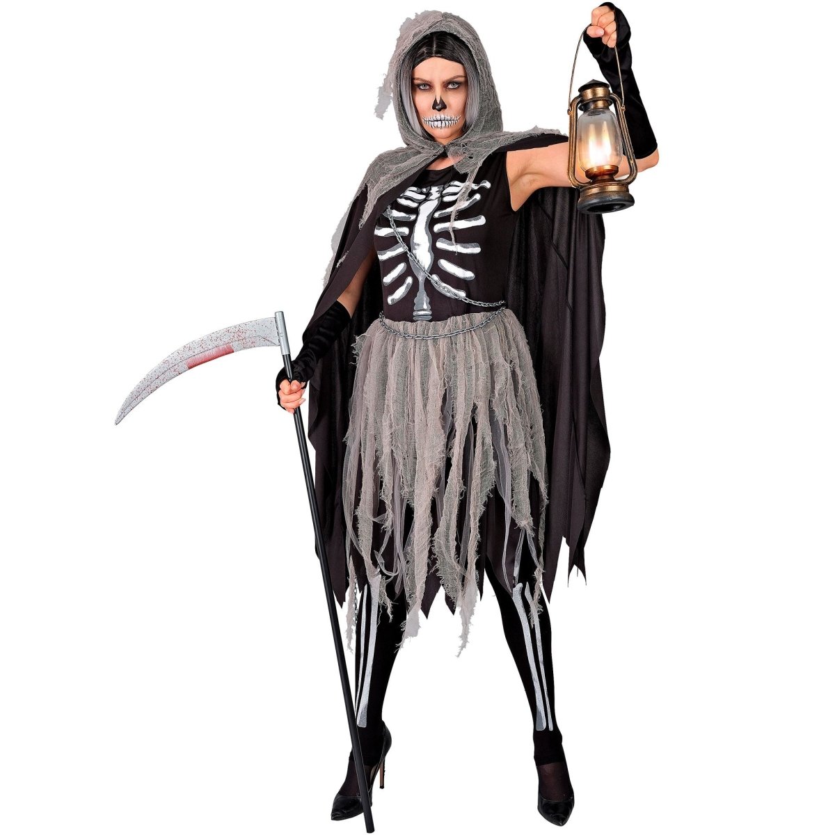 Halloween Kostuum Dames Magere Hein