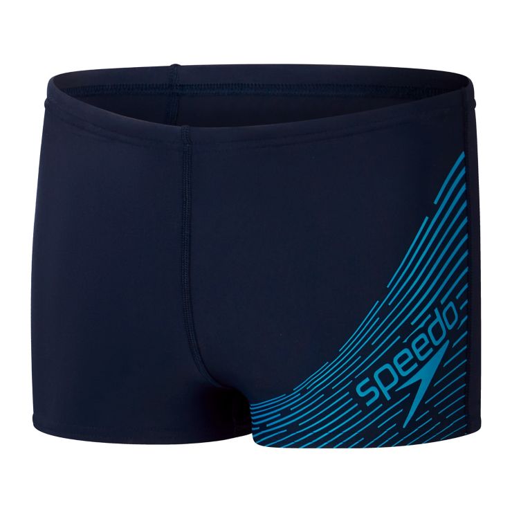 SpeedoMedley Logo Aquashort jr - blau