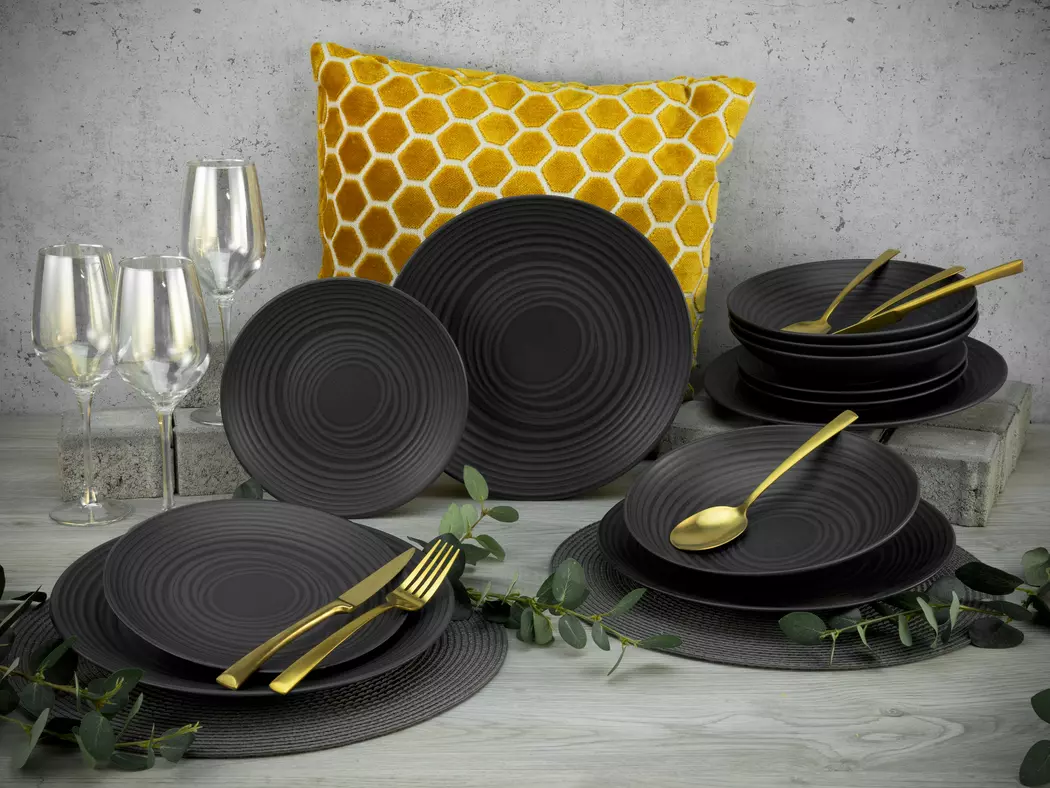 Tafelservice Lava Stone 12tlg.