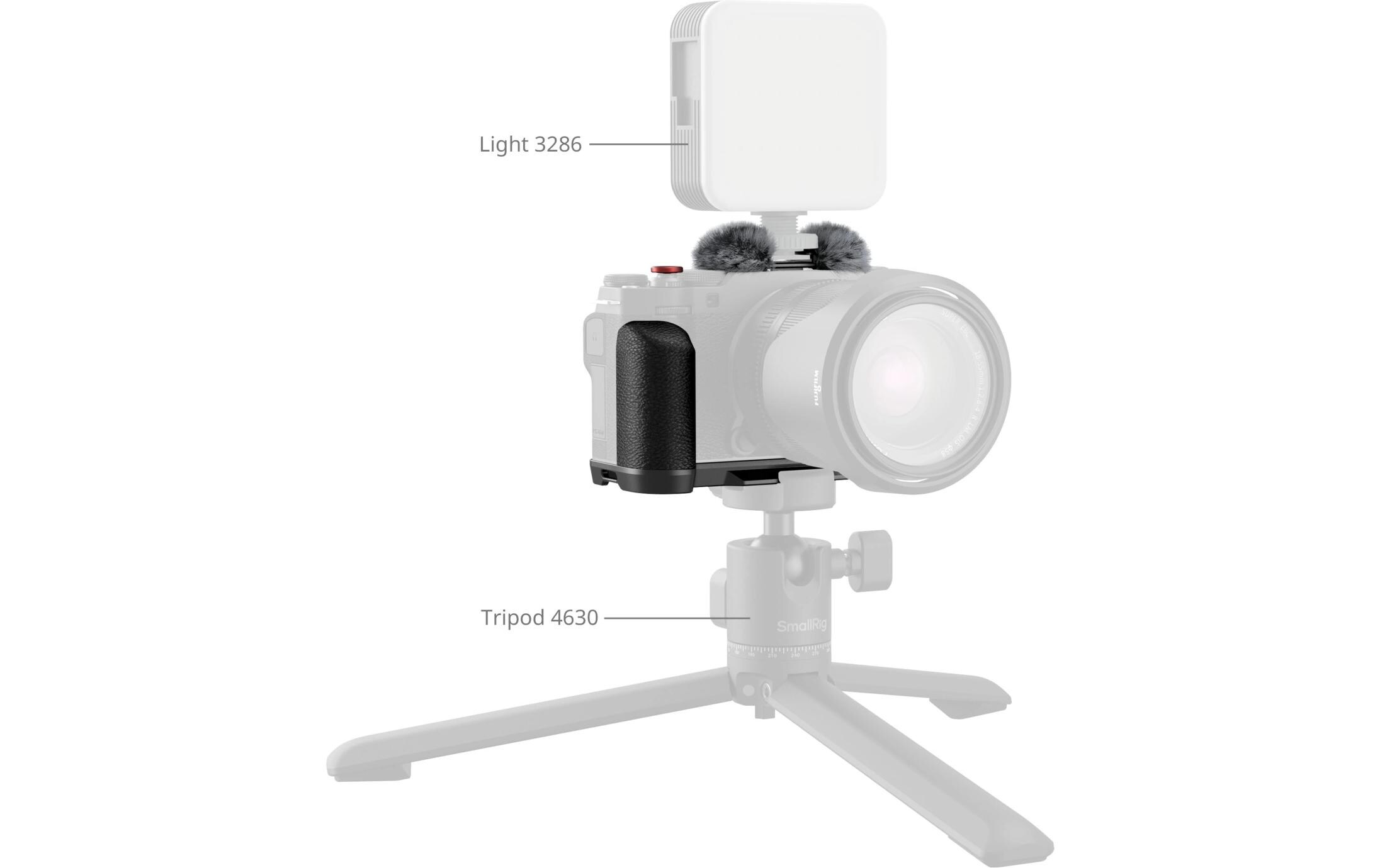 L-Winkel Mount PlateVielseitige Halterung für die X-M5 Black