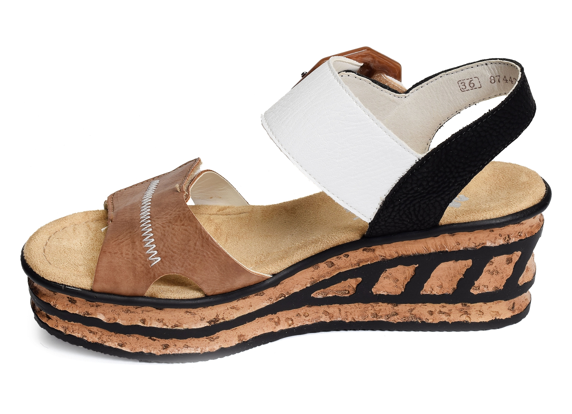 68176 blanc marron