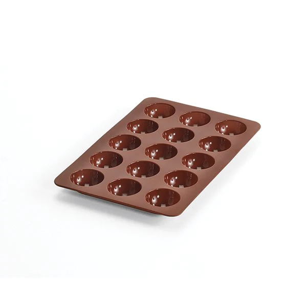 Flexi'plaque silicone 15 mini demi-sphères 3 cm Mathon