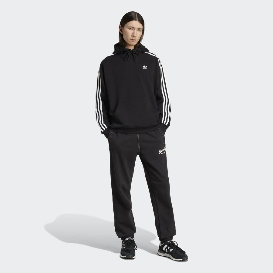 Adidas Original Sweat-shirt à capuche coupe baggy Adicolor