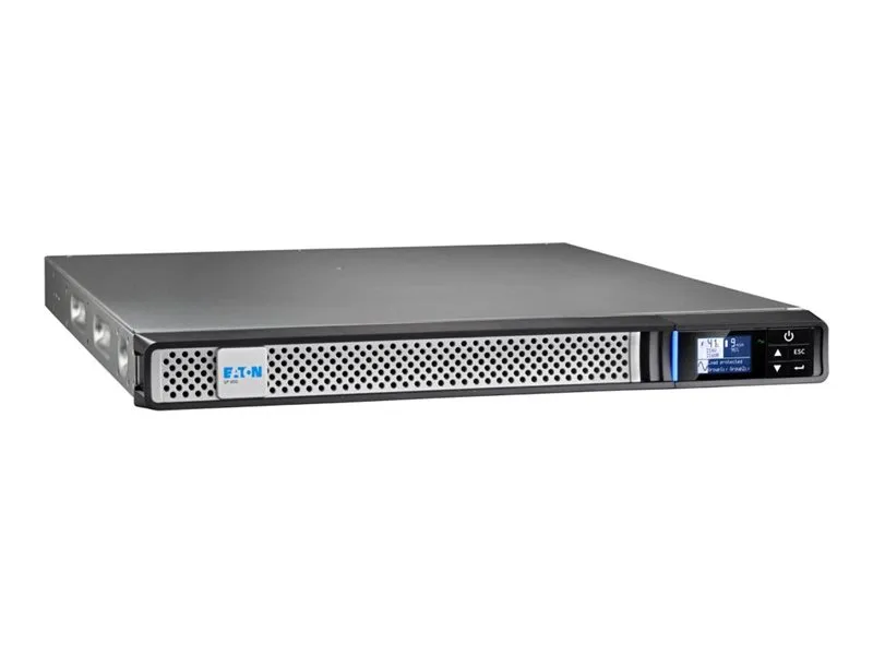 Eaton 5P 650i - Gen 2 - UPS (rackversion) - AC 200/208/220/230/240 V - 520 Watt - 650 VA - 1-faset - ventilreguleret blysyre (VRLA) - 9 At - RS-232, USB - output-stikforbindelser: 4 - 1U - 19