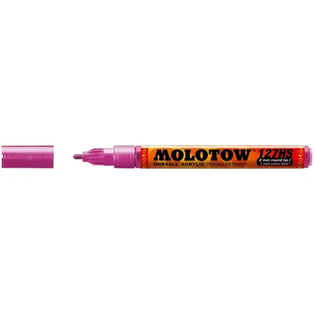 Molotow Permanentmarker ONE4ALL 127 HS, nachfüllbar, 2 mm, metallic pink