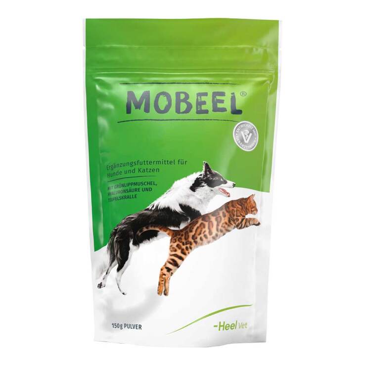 Mobeel Ergänzungsfuttermittel Pulver für Hunde / Katzen, 150 g