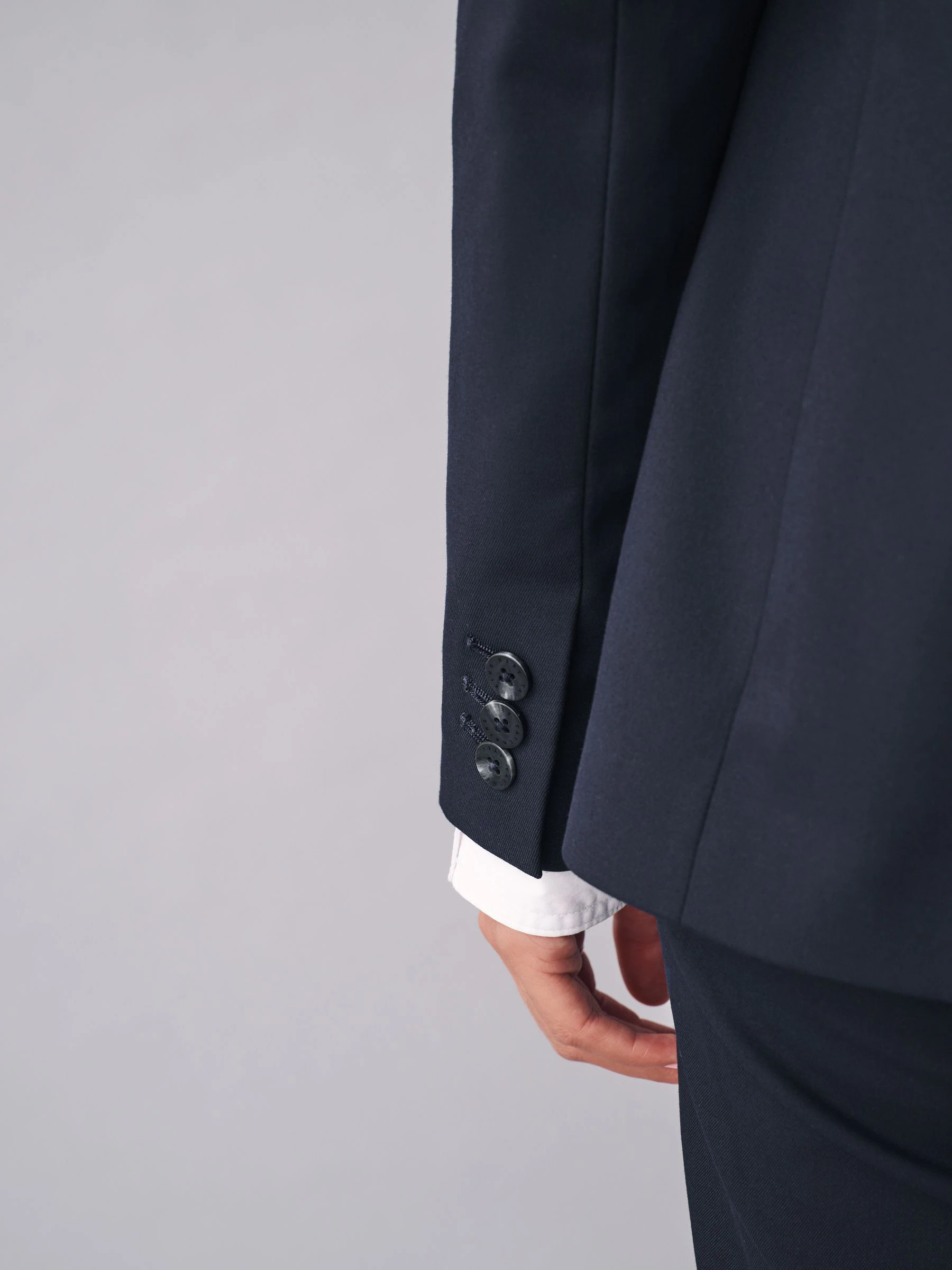 Donkerblauw - Maatgesneden blazer voor zware werktijd