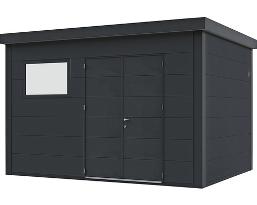 Tuinhuis Classico 3930 incl. regengoot, raam 408 x 318 cm granietgrijs