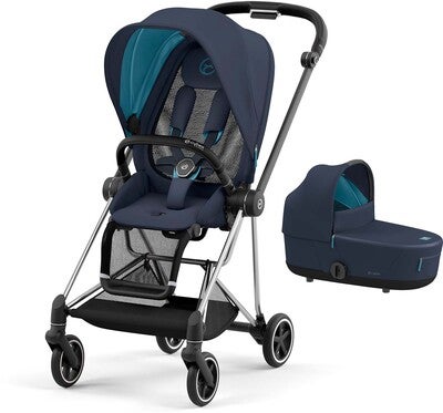 Cybex Mios Duovogn, Chrome Black/Nautical Blue