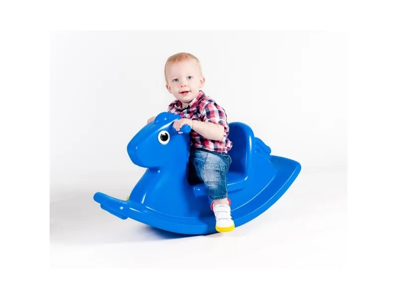 [OUTLET] - Little Tikes Gyngehest Blå - Single