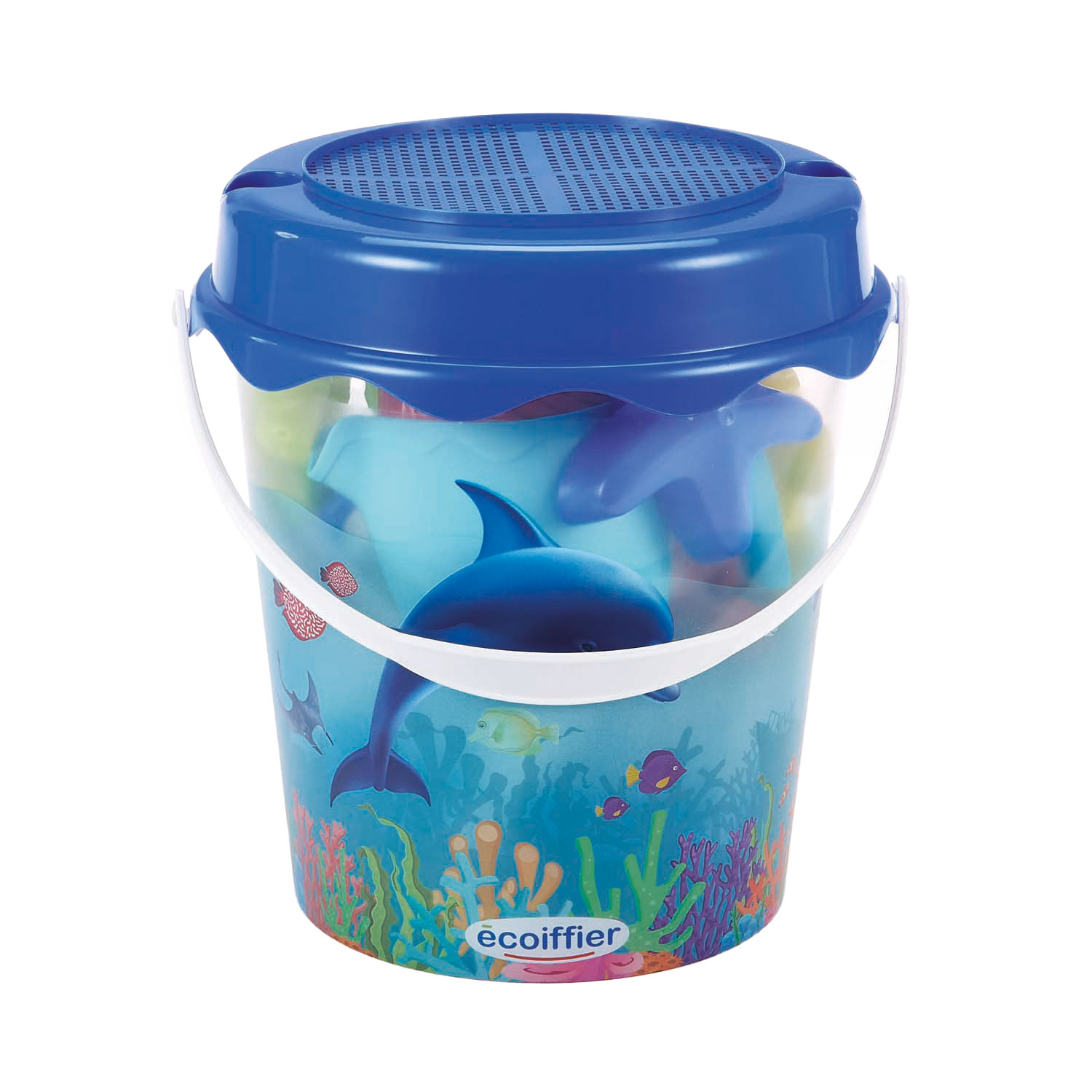 Ecoiffier Emmerset Dolfijn met Accessoires, 12dlg.