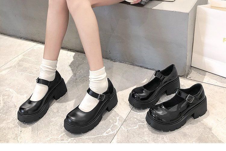 Bolitin - Platform Mary Jane-schoenen