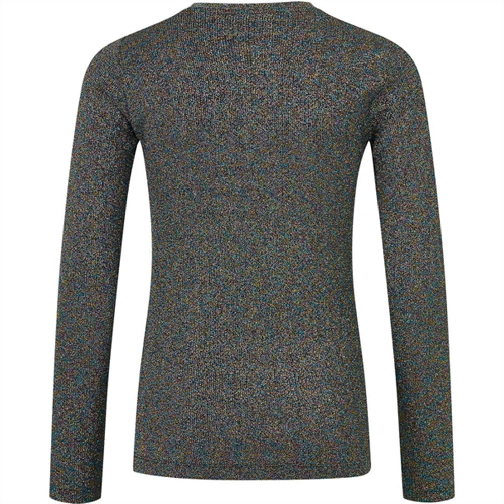 Lurex Talino Bluse Multi Black