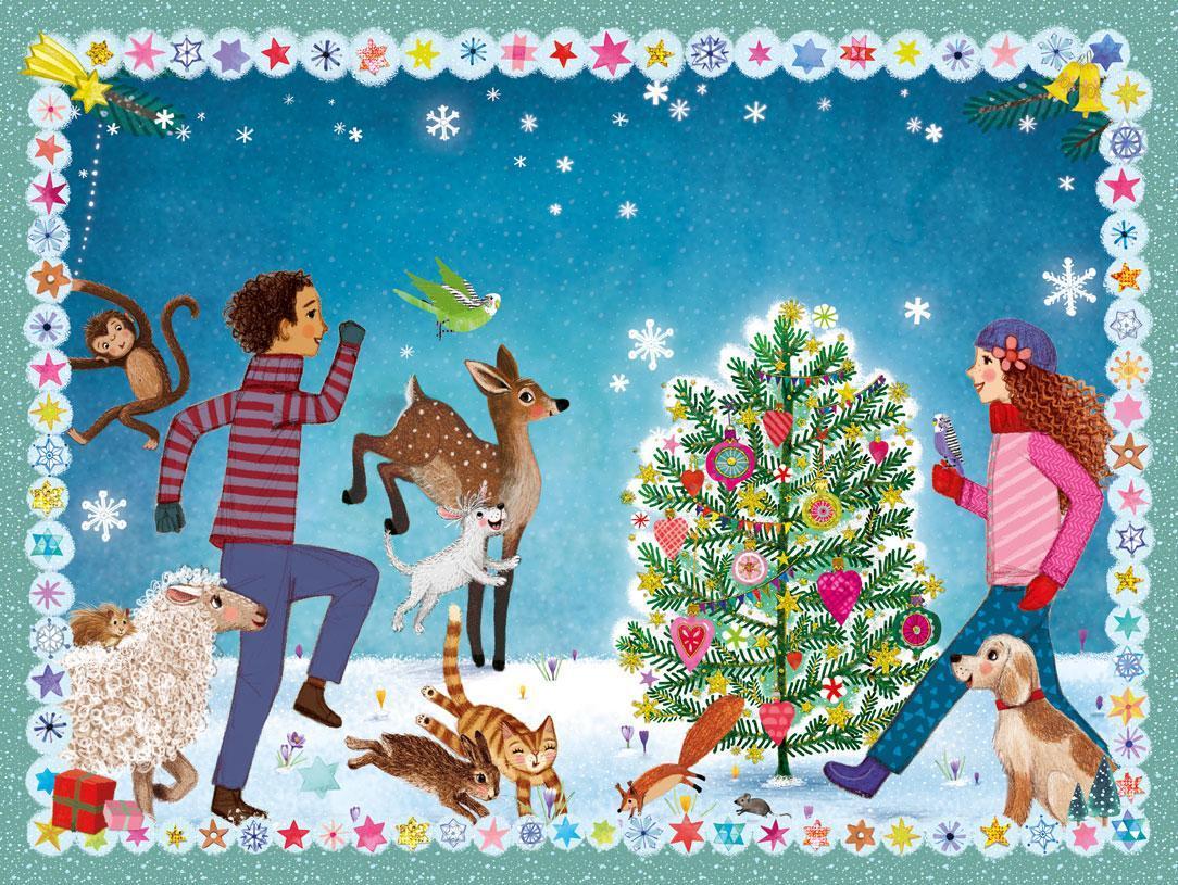 24 Tiere suchen ein Zuhause. Das Adventskalenderbuch / Liliane Susewind ab 6 Jahre Bd.16