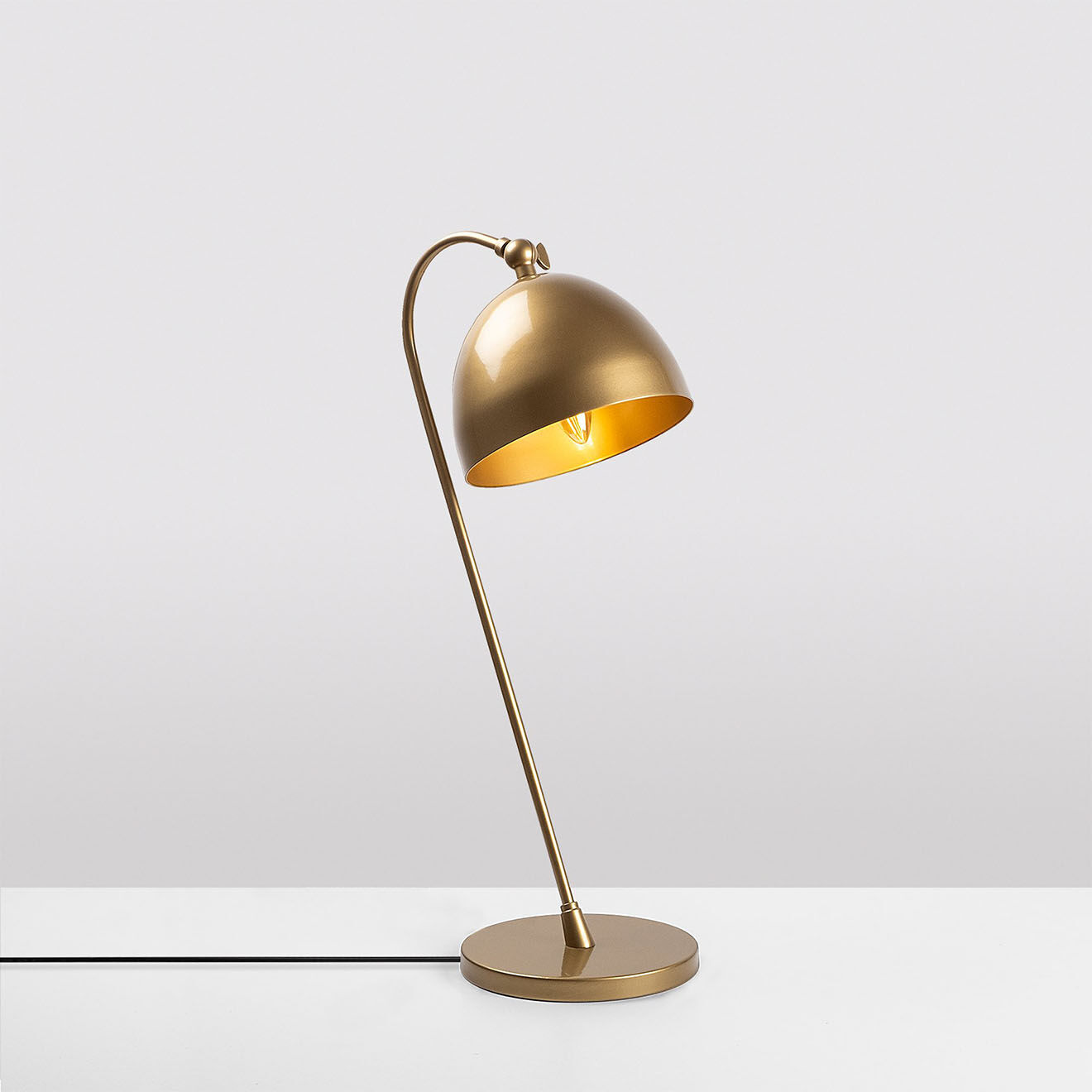 Sheen Lampe de table Acuka dorée - 18x26x54 cm
