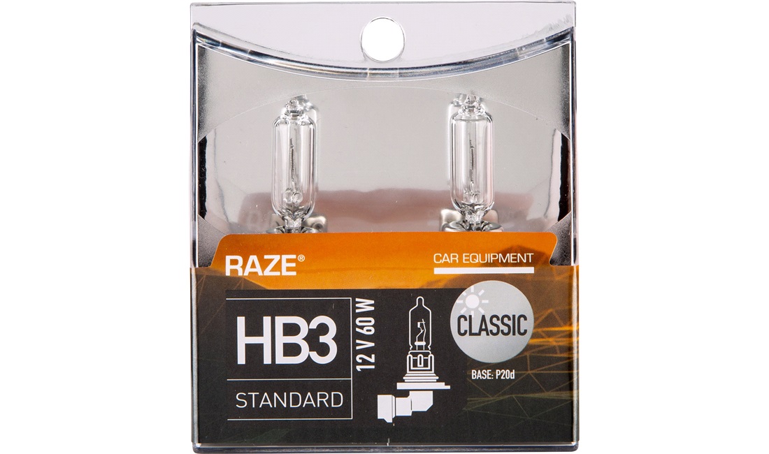 Pæresæt HB3 Classic - RAZE