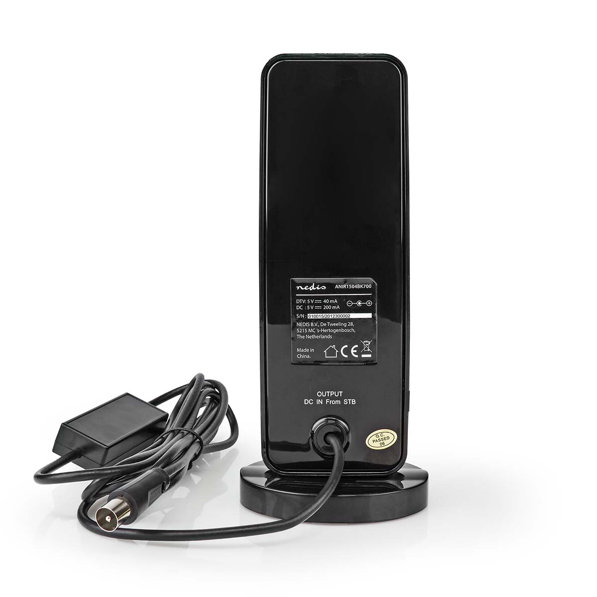 Nedis ANIR1504BK700 DVB-T/T2 binnenantenne