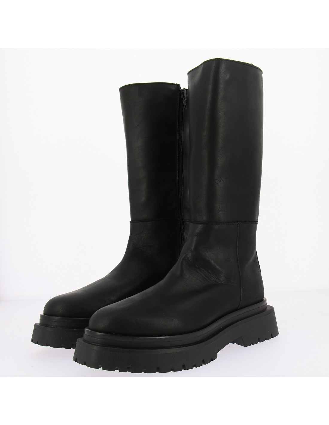 hylton bottes femme 83729 cuir noir