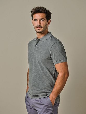 Profuomo Piqué Poloshirt Antraciet PPWD10019S-C3 kopen