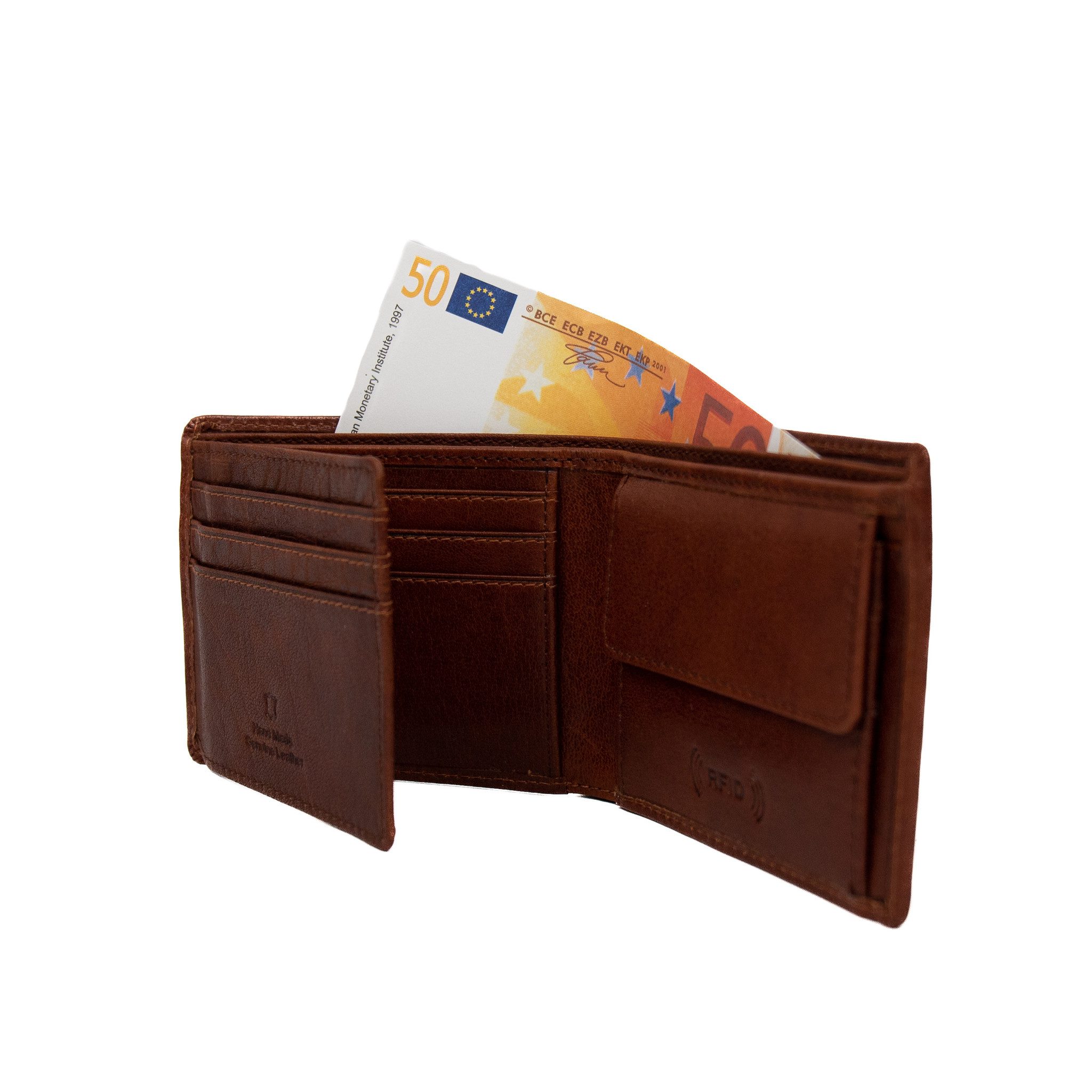 Bear Design Andora Billfold Lucas Cognac AD20149