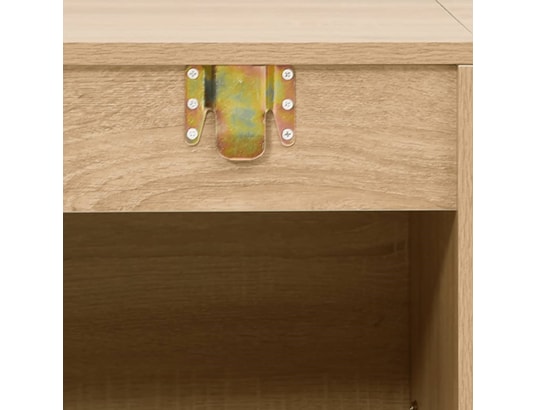 VIDAXL - Ensemble de meubles salle de bain 5 pcs chêne bois d'ingénie...