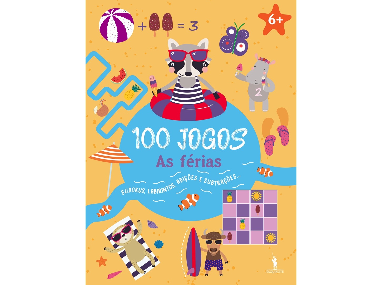 LIVRO 100 JOGOS: AS FÉRIAS DE: BALLON