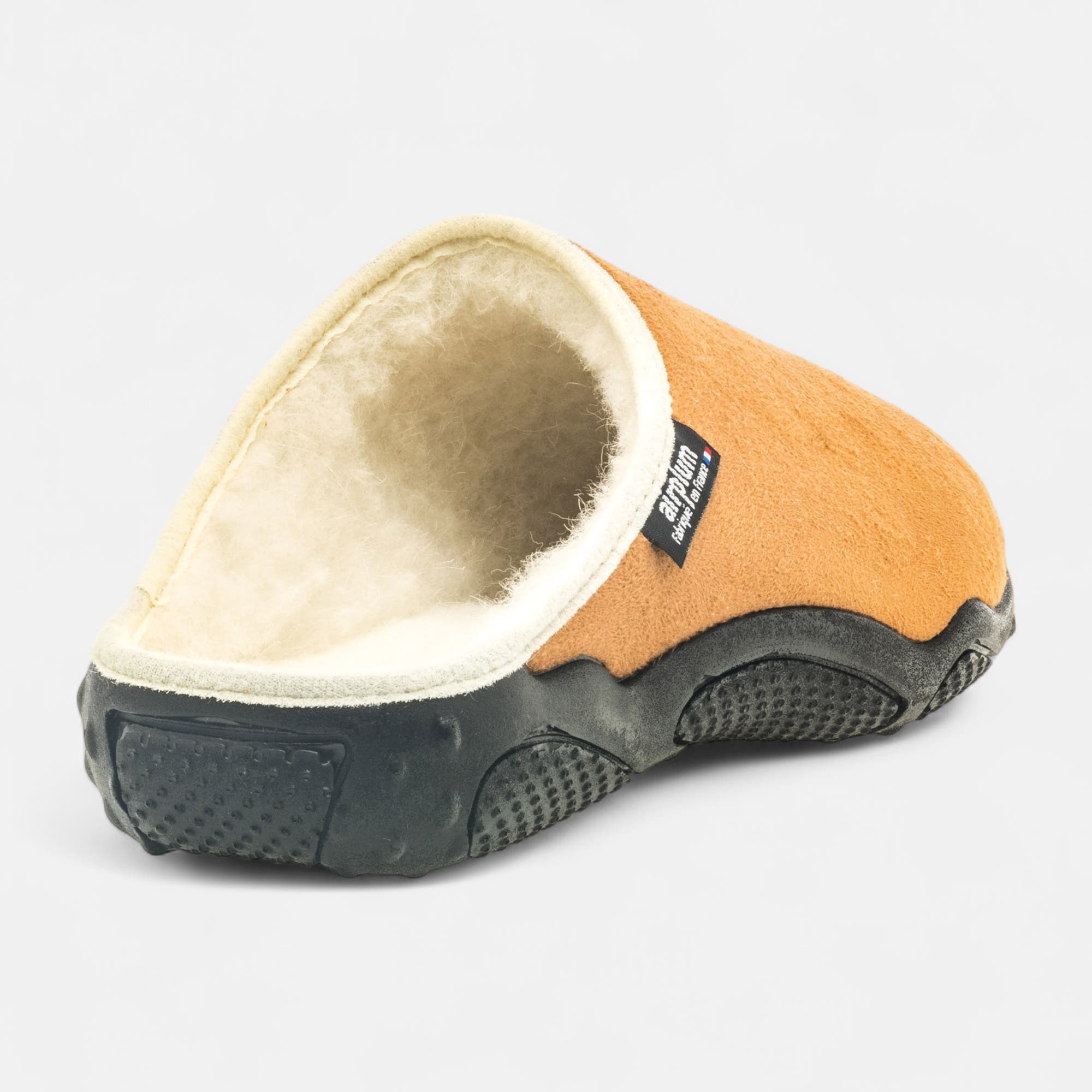 Pantoufles mules Homme camel