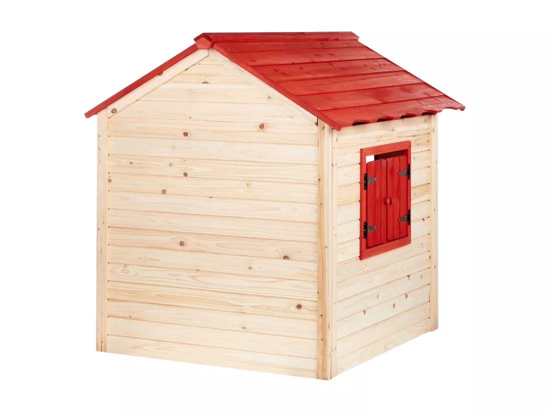 Cabane de jardin pour enfants PELOPIO Rouge