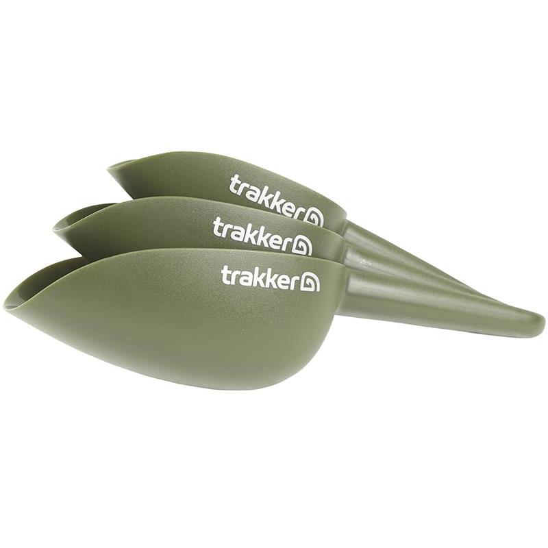 Pelle D'amorcage Trakker Bait Scoop Set - Par 3