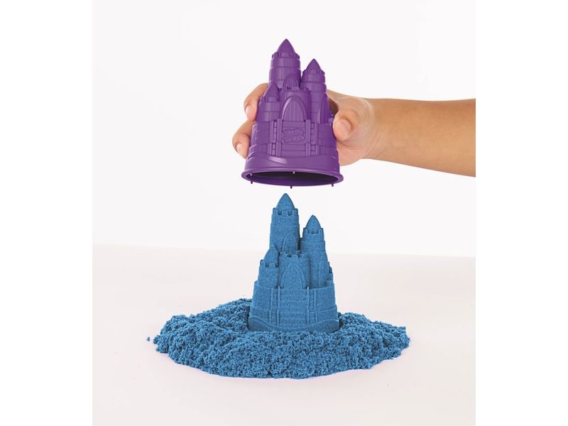 Spinmaster Sand Kinetic Sand Box Blau 454 g Sandkasten Spierlse