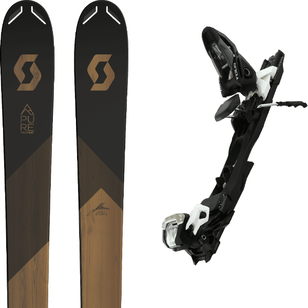 Pack ski de randonnée SCOTT PURE PRO 109 TI + Fix