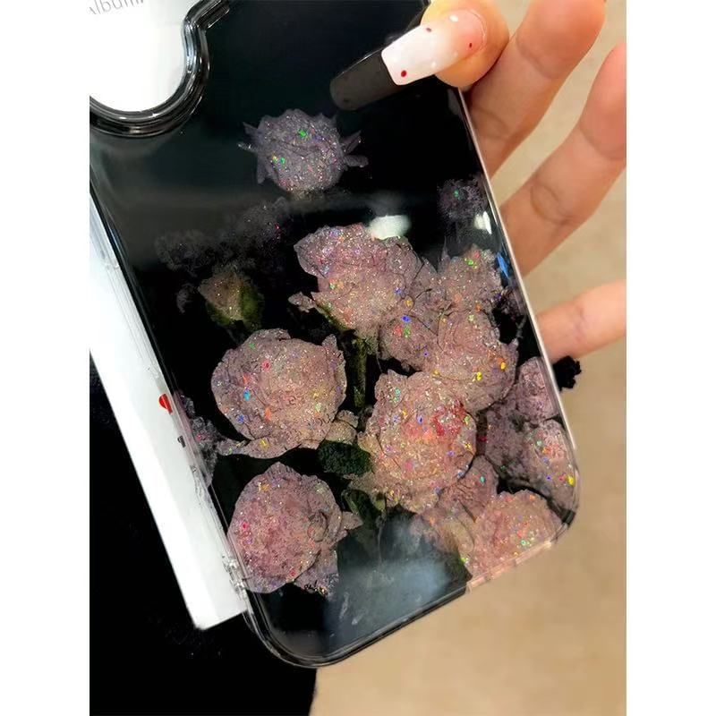 Tondephiry - Bloemen telefoonhoesje - iPhone 16, 16 Pro, 16 Pro Max, 15, 15 Pro, 15 Pro Max, 14, 14 Pro, 14 Pro Max, 13, 13 Pro, 13 Pro Max