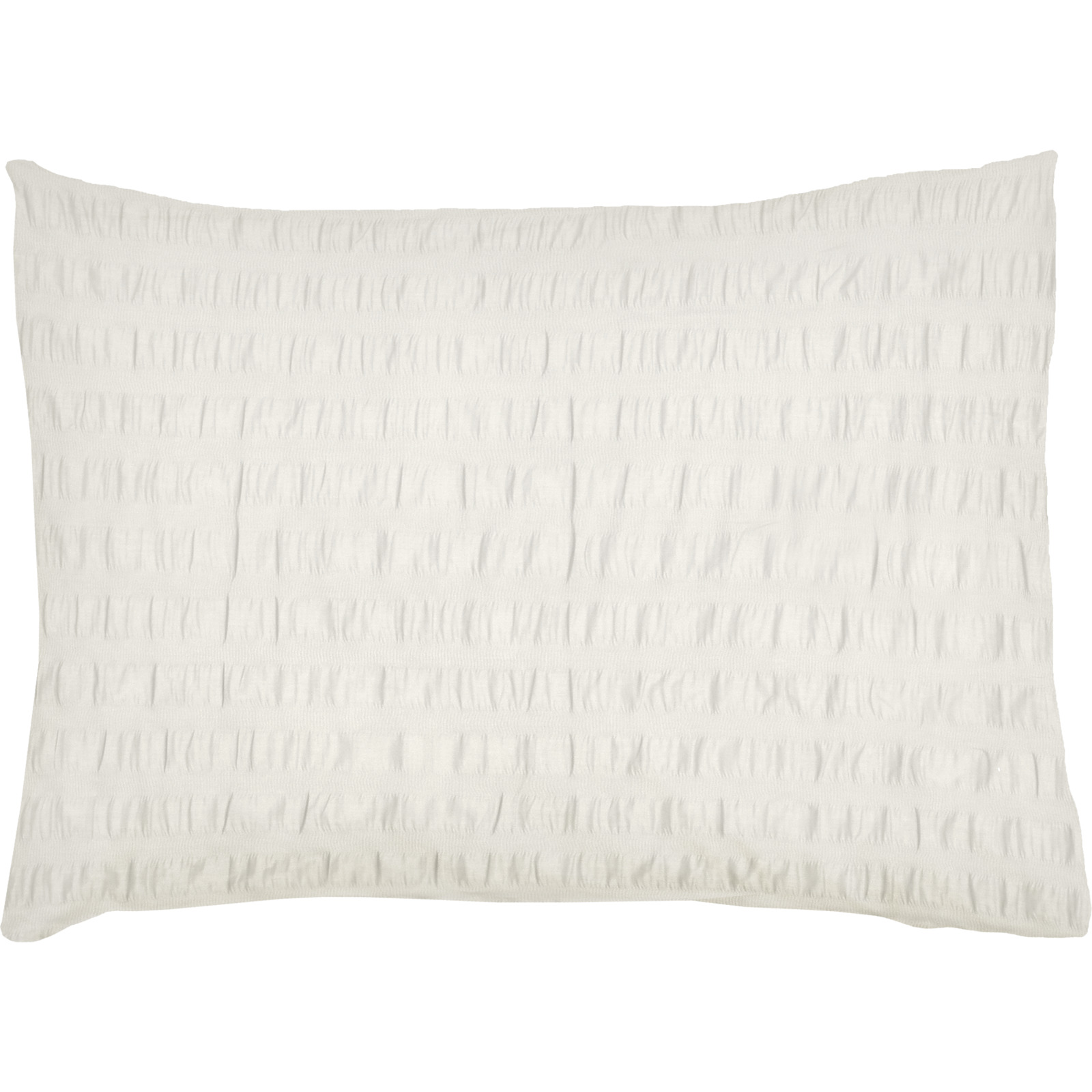 Bettwäsche Seersucker uni 65x100 Pfulmen, weiss