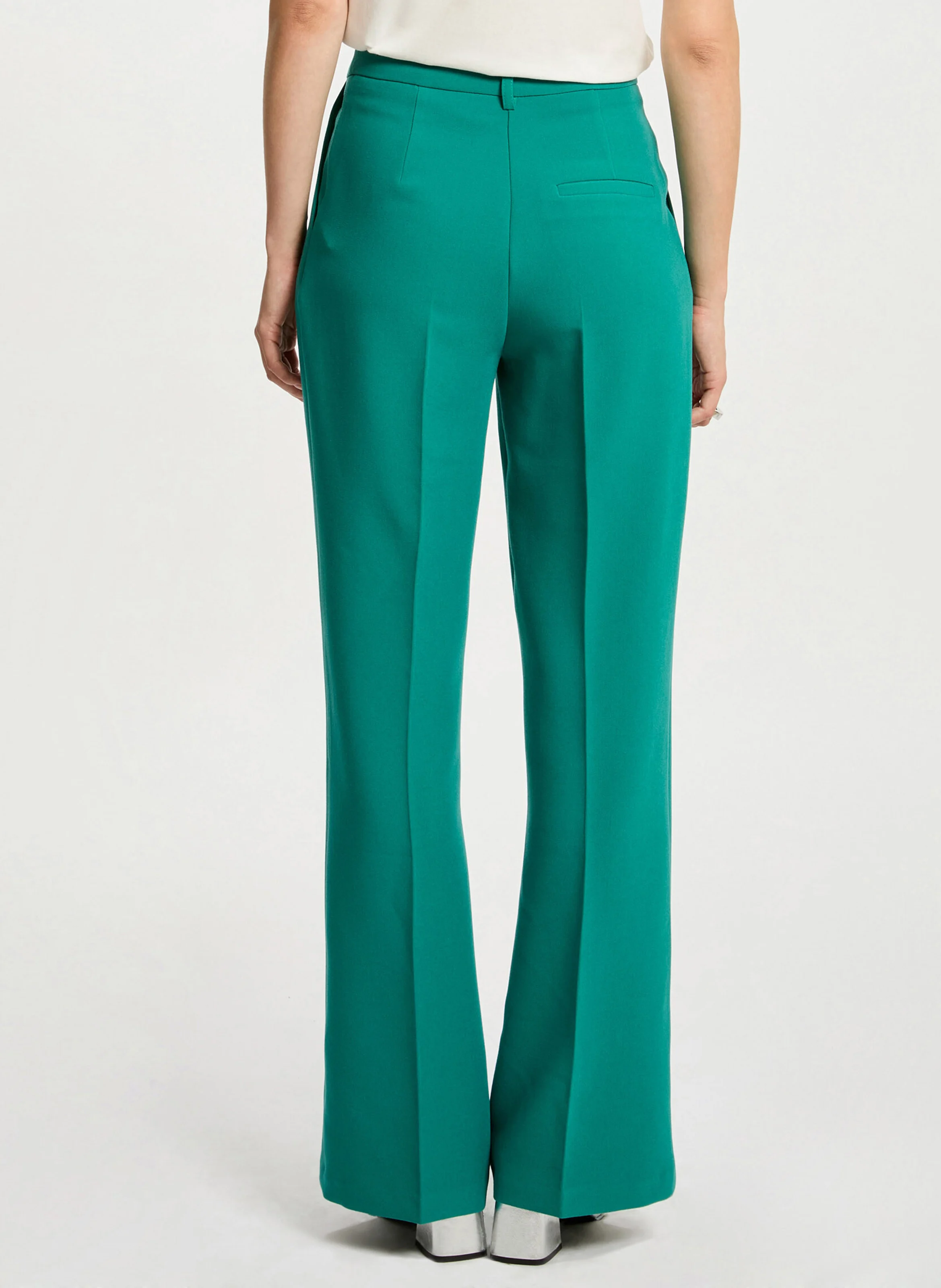 PIANO.F - Pantalon large| Vert