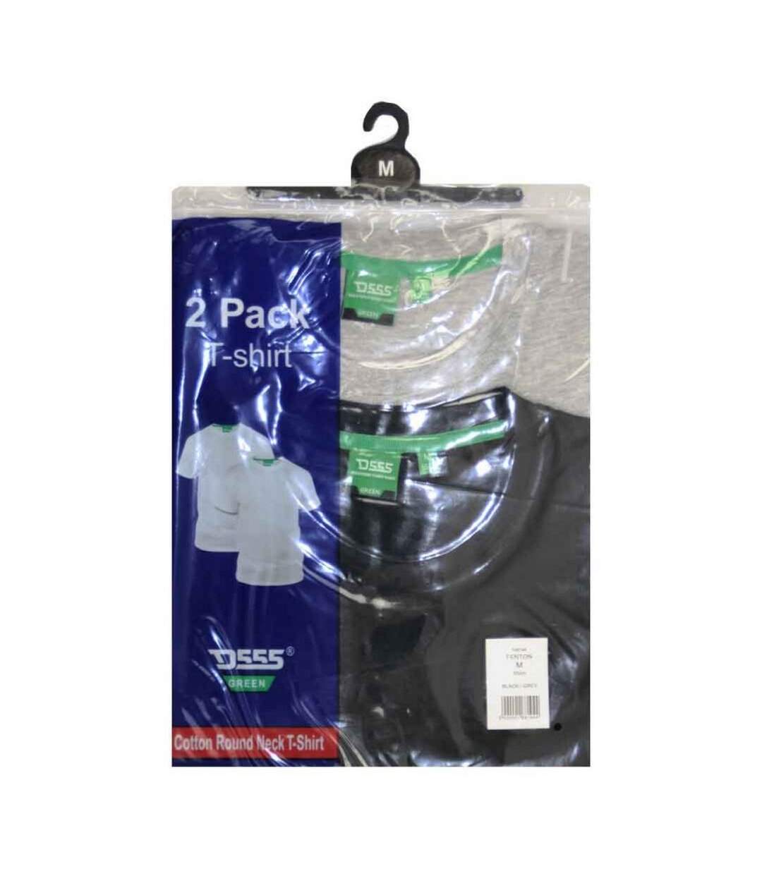 Duke - T-shirts FENTON - Homme (Noir / gris) - UTDC209