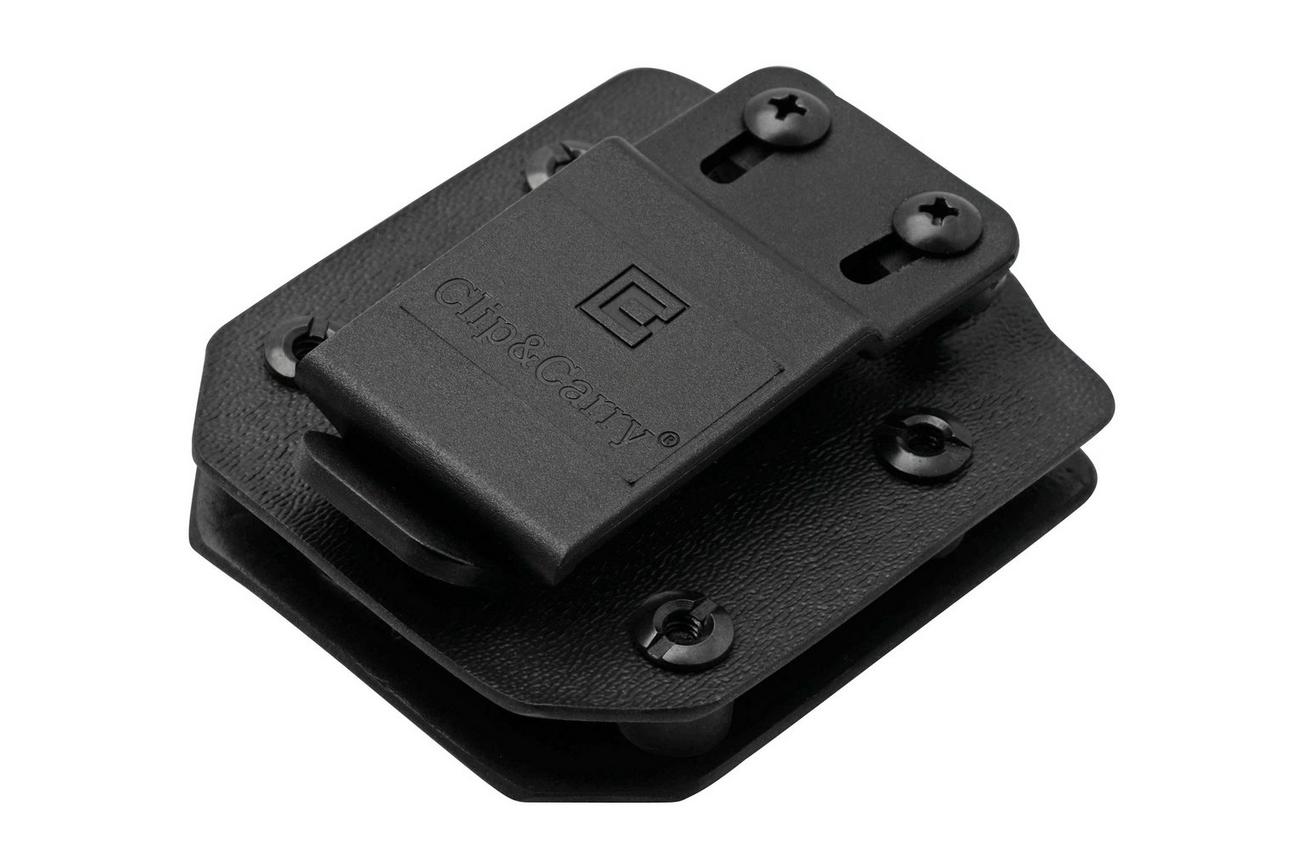 Clip And Carry Kydex Sheath Buck 110, 112, Black BUCK110-112-BLK riemholster