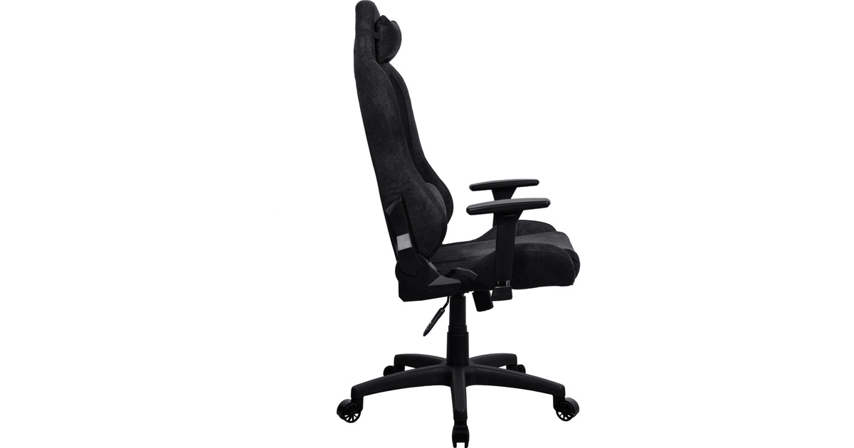 ArozziTorretta Soft Fabric - Pure Black gamestoel  (Zwart)